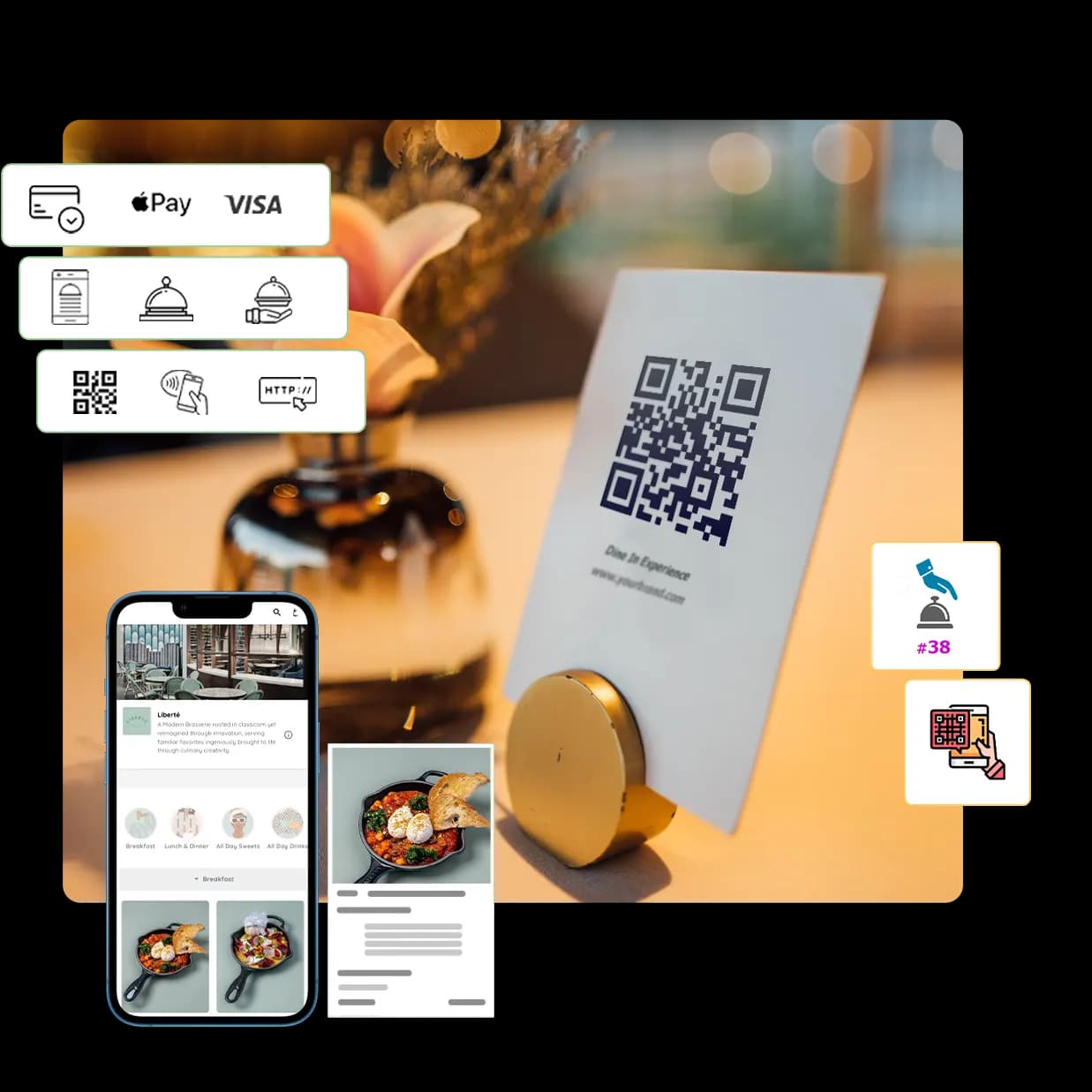 Get your contactless digital menu