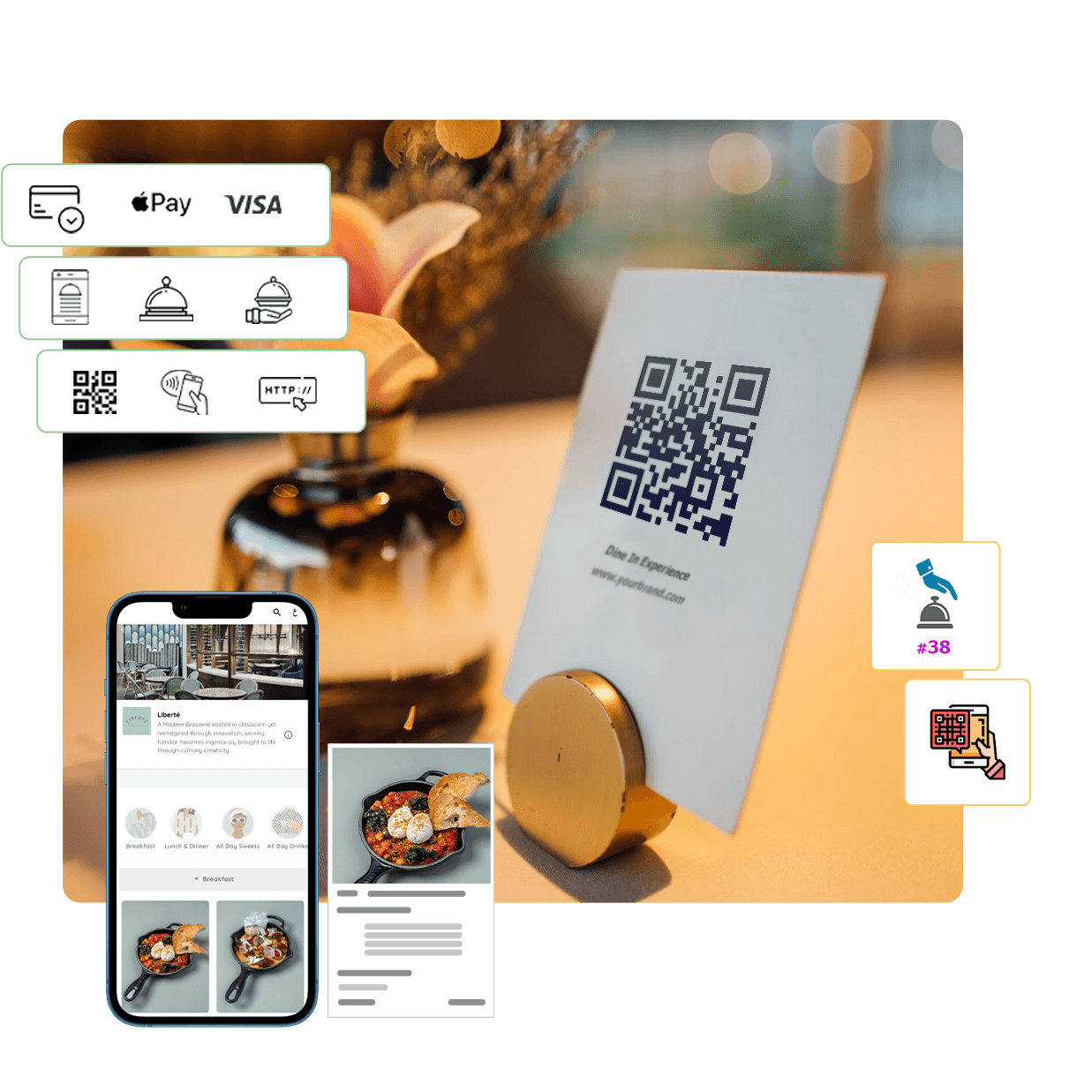 Get your contactless digital menu
